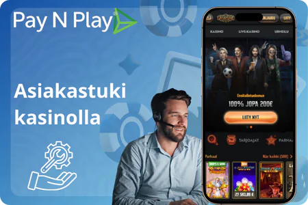 Gransino Asiakastuki kasinolla