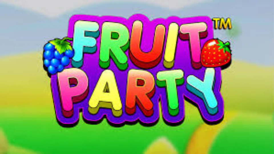 Fruit Party - hedelmäteemainen juhlapeli pudotus-mekanismilla ja kertoimilla