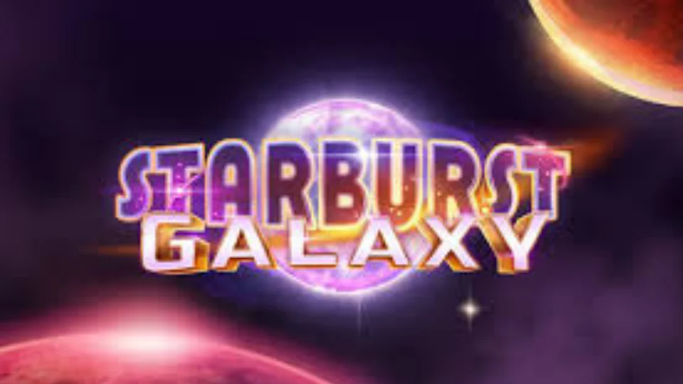 Starburst Galaxy - avaruusteemainen versio klassisesta Starburst-pelistä