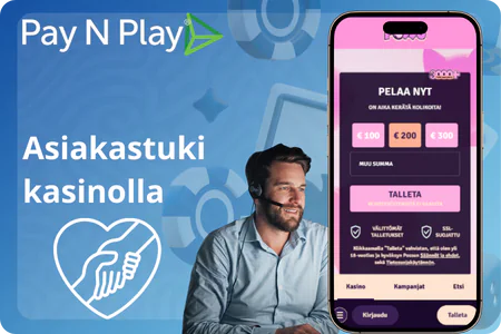 Possu Asiakastuki kasinolla