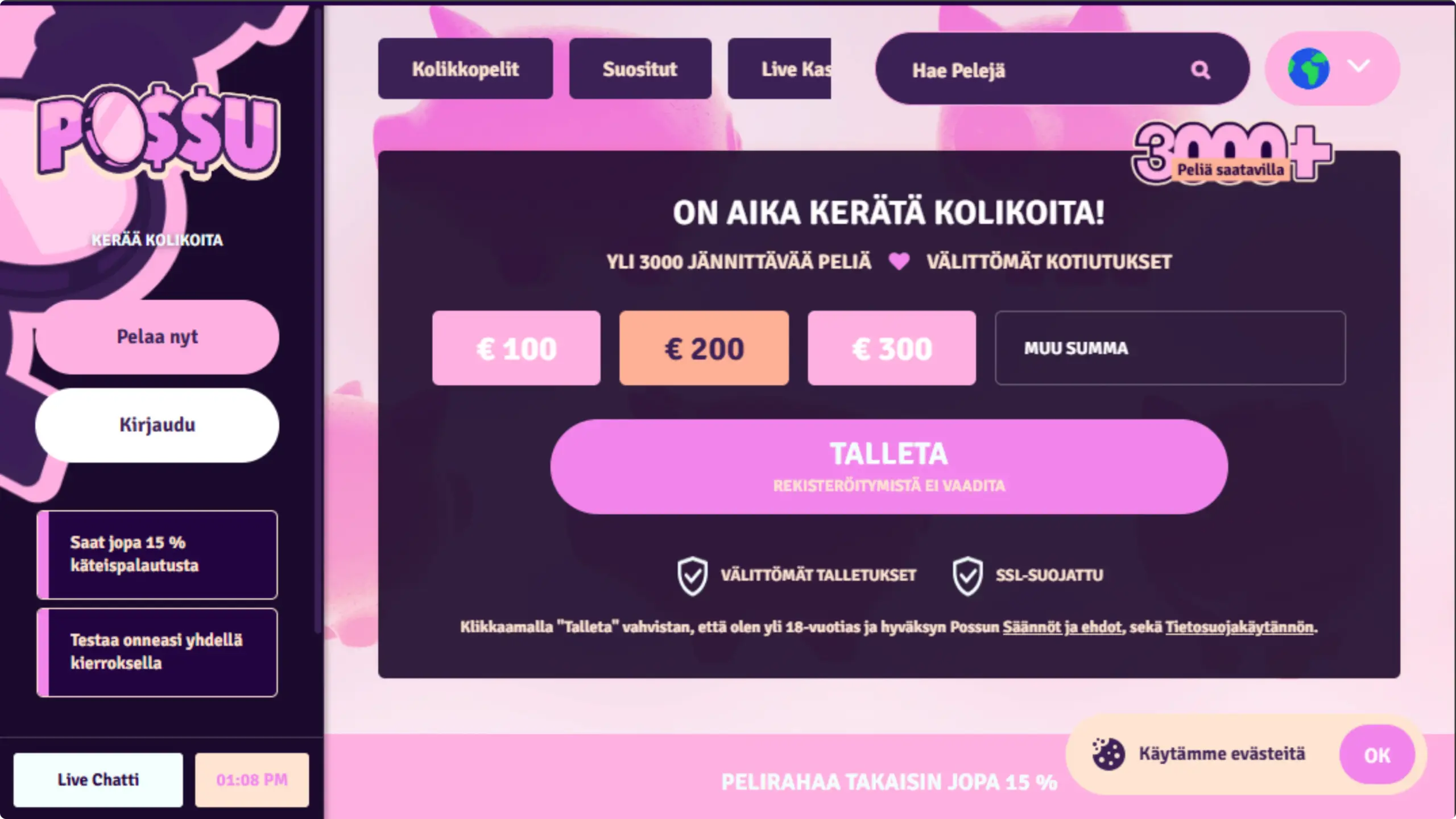 Possu Työpöytä