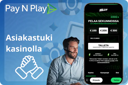 Hillo Asiakastuki kasinolla